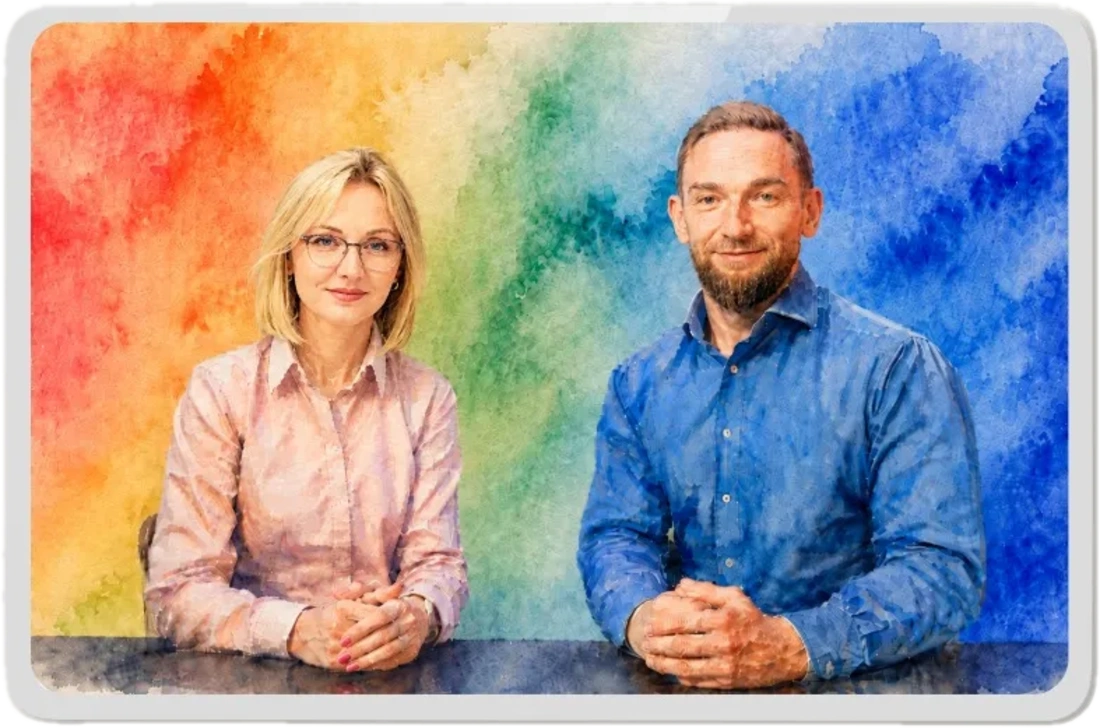 Autorzy kursu: dr Marcin Bielicki i dr Marlena Gołębiowska